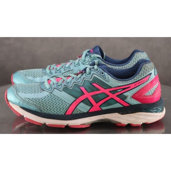 Asics GT-2000 4 Women's Running Shoes Size 8.5 Aqua Green - Picture 2 of 11